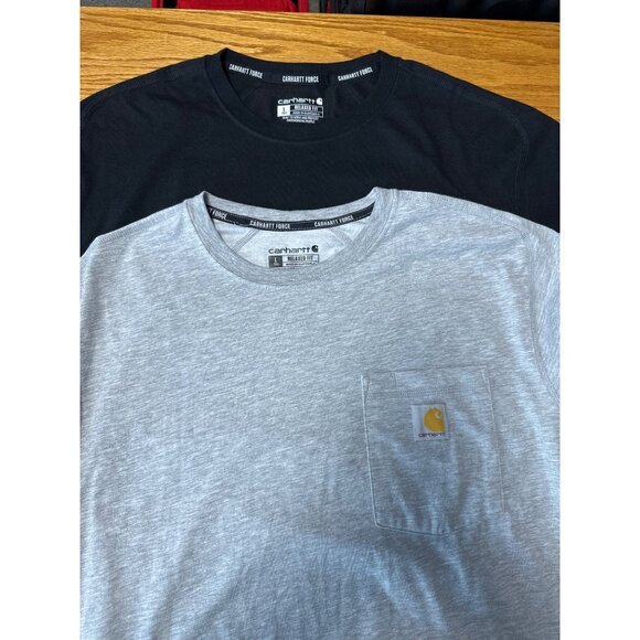 Carhartt Lot of 2 Force Relaxed Fit Pocket T-Shirts Size L Tall - Picture 10 of 13